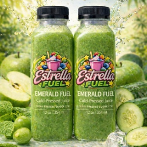 Emerald Fuel Organic Cold-Pressed Juice